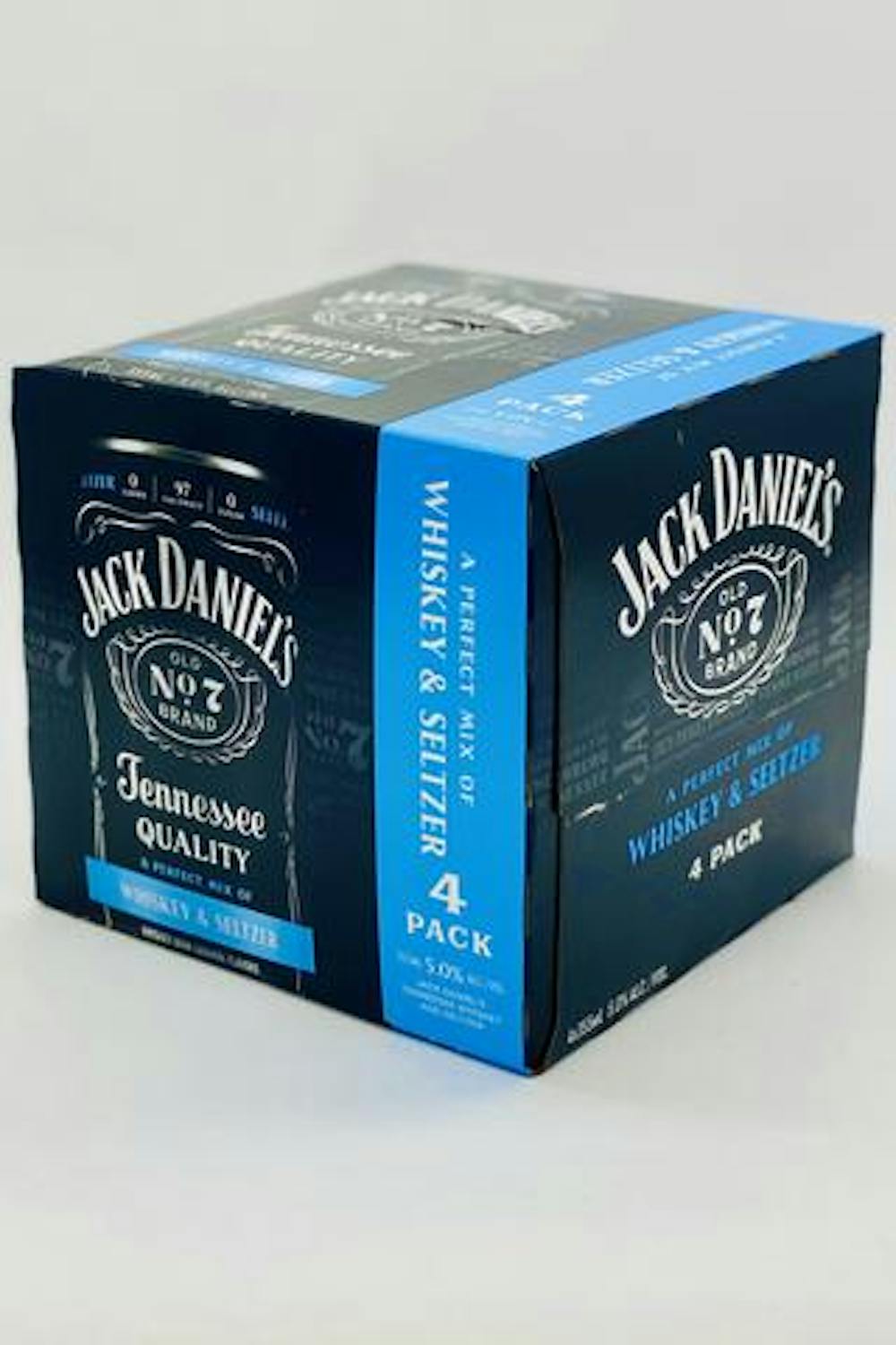 Jack Daniels Whiskey & Seltzer 4-355ml Cans :: Ready to Go Cocktails