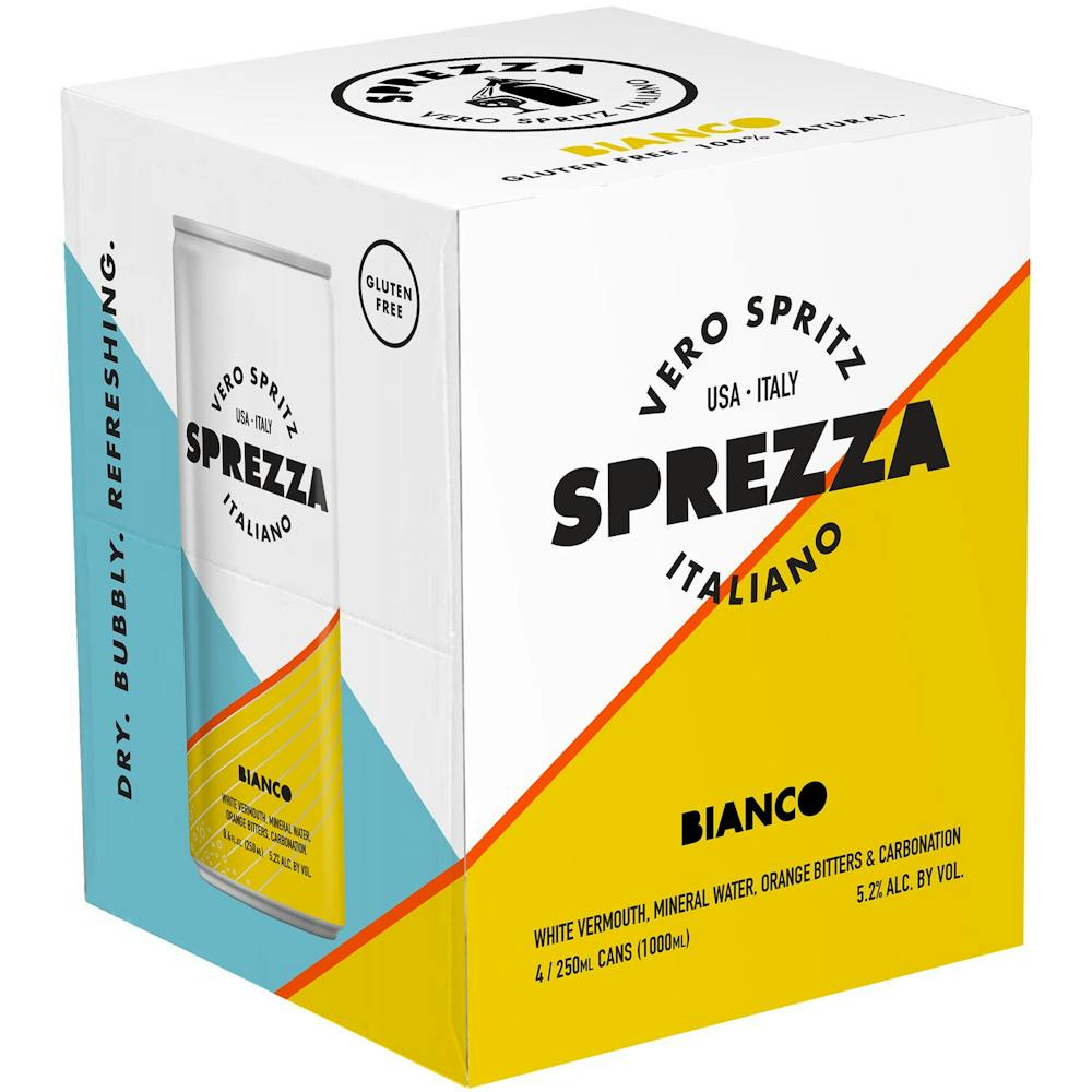 Sprezza Bianco Spritz Italiano 4-250ml Cans :: Can Wine & Wine
