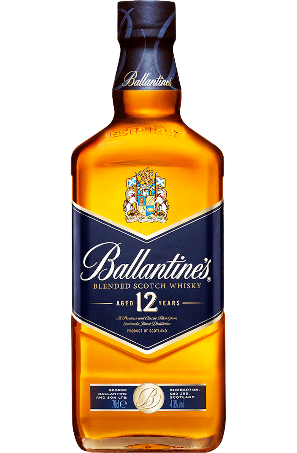 ウイスキー Ballantine's 12 Years Old 750ml 43% Ballantines 12yr Finest Blended Scotch Whisky 750ml