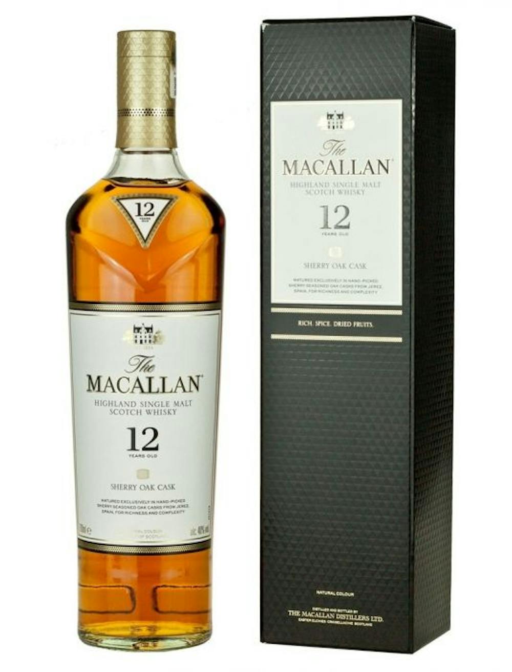The Macallan 'Sherry Oak' 12year Single Malt Scotch :: Single Malt