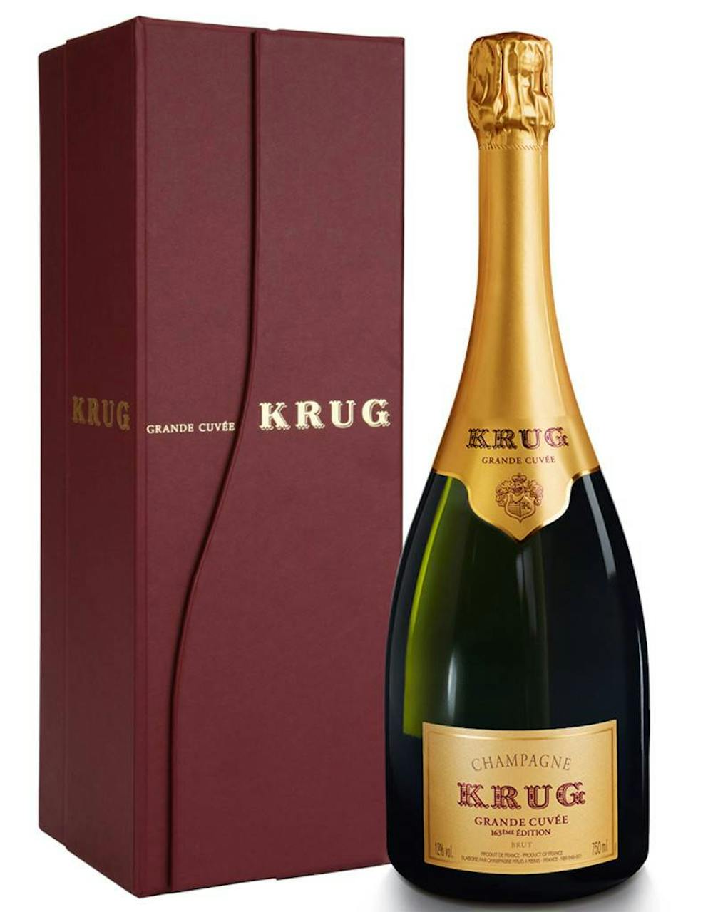 Krug Grande Cuvee 166 Eme Editionシャンパーニュ Krug 'Grande Cuvee' 166th Edition Brut NV Gift Box 1.5L :: Bubbly Dry