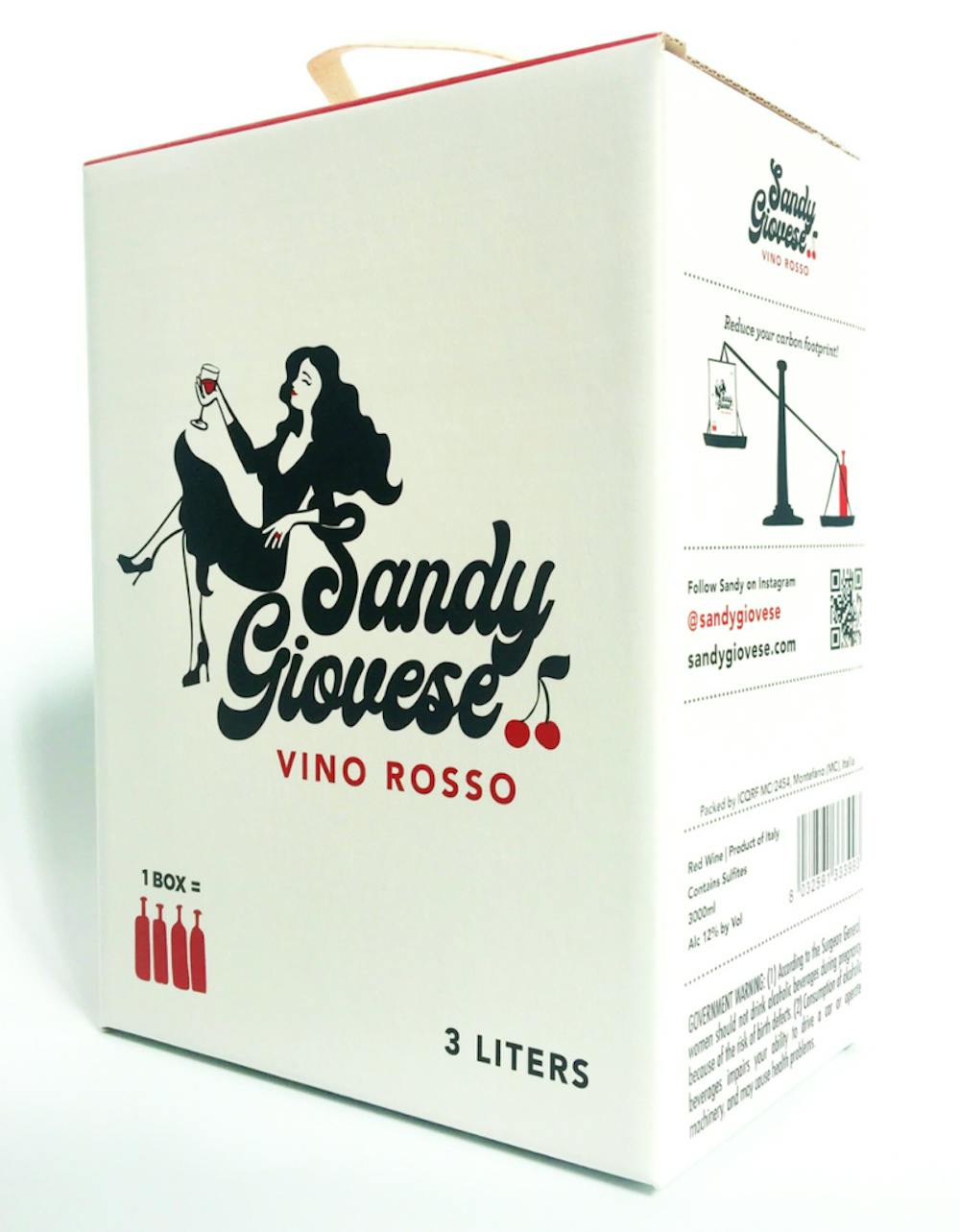 Sandy Giovese Vino Rosso 3.0L :: Italian Red