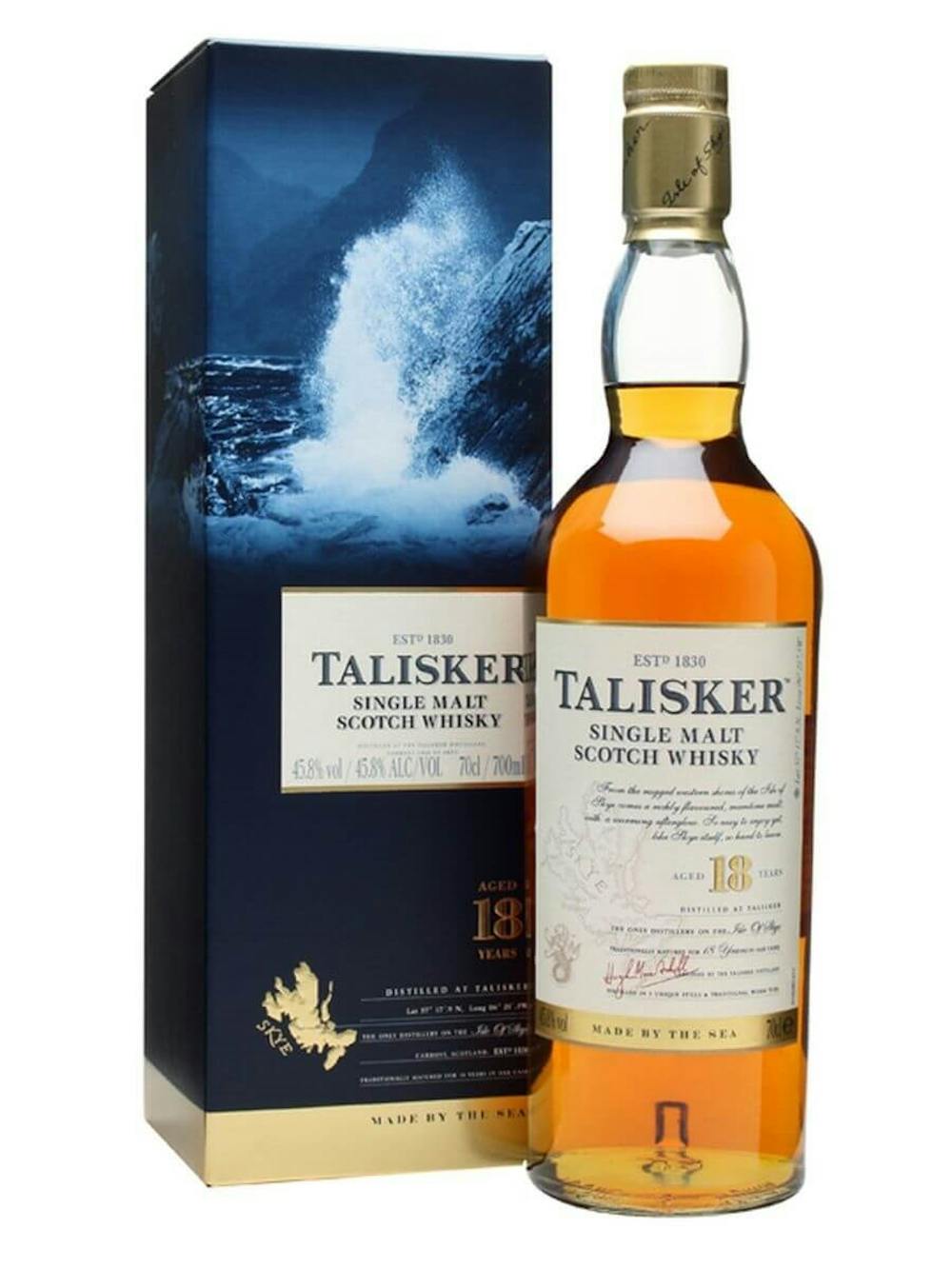Talisker 18yr Single Malt Scotch 750ml :: Single Malt Scotch