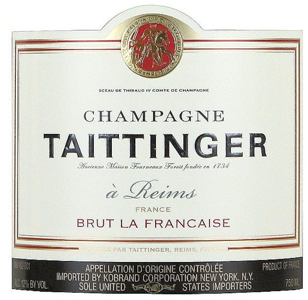 Taittinger 'La Francaise' Brut NV :: Bubbly Dry