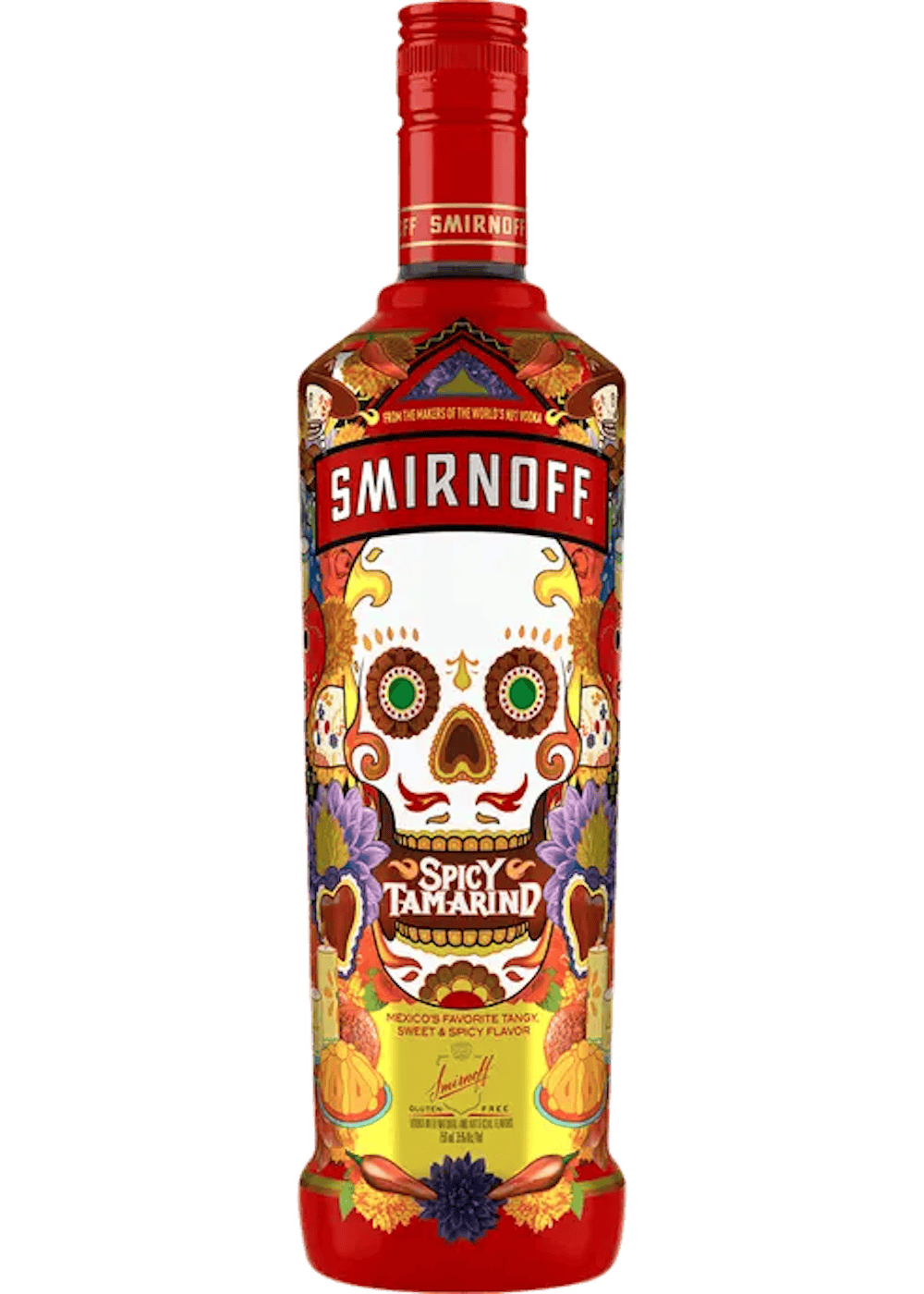 極美品ꕥサラマリカ ハンキーエスニックプリントドレス フレア タッセル 総柄 Smirnoff 'Spicy Tamarind' Vodka 750ml :: Vodka