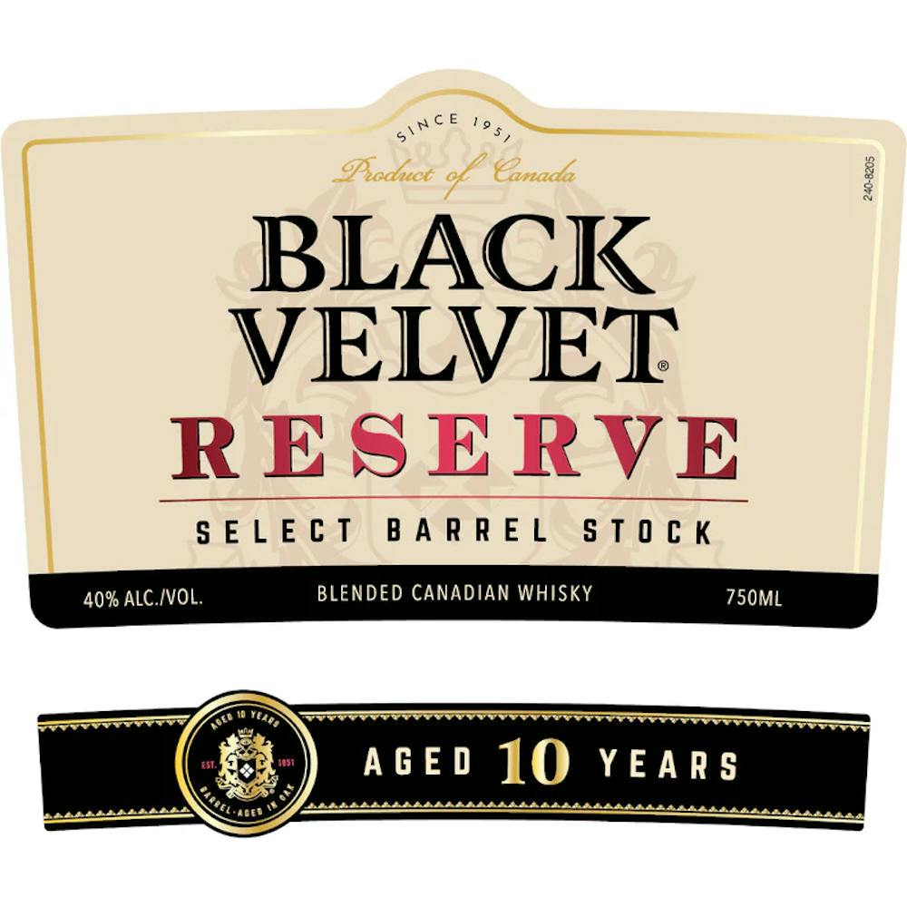 Black Velvet 10year Canadian Reserve Whiskey 1.75L :: Whiskey