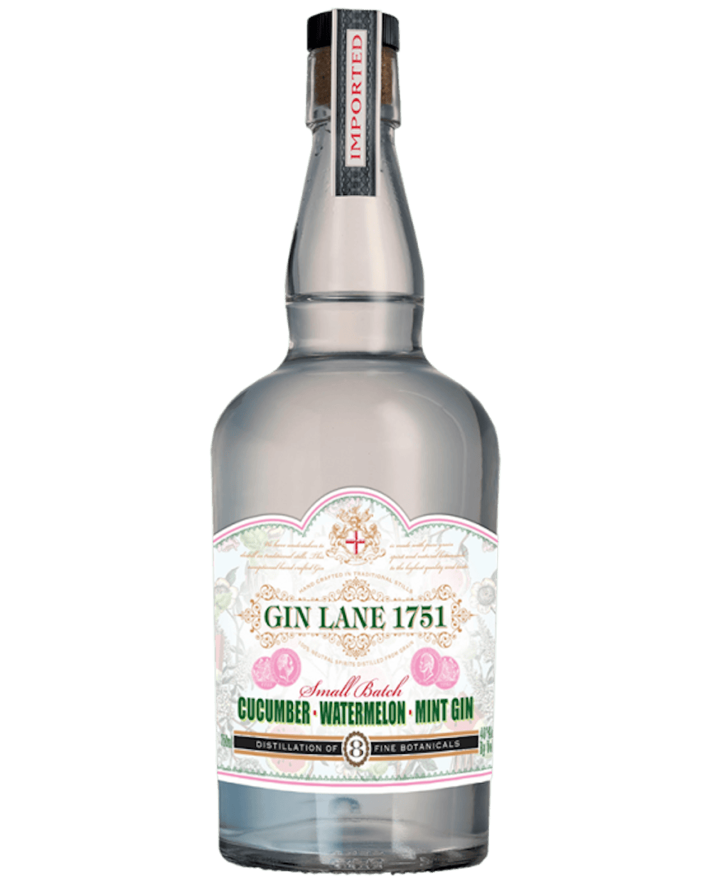Gin Lane 1751 'Cucumber Watermelon Mint' Gin 750ml :: Gin