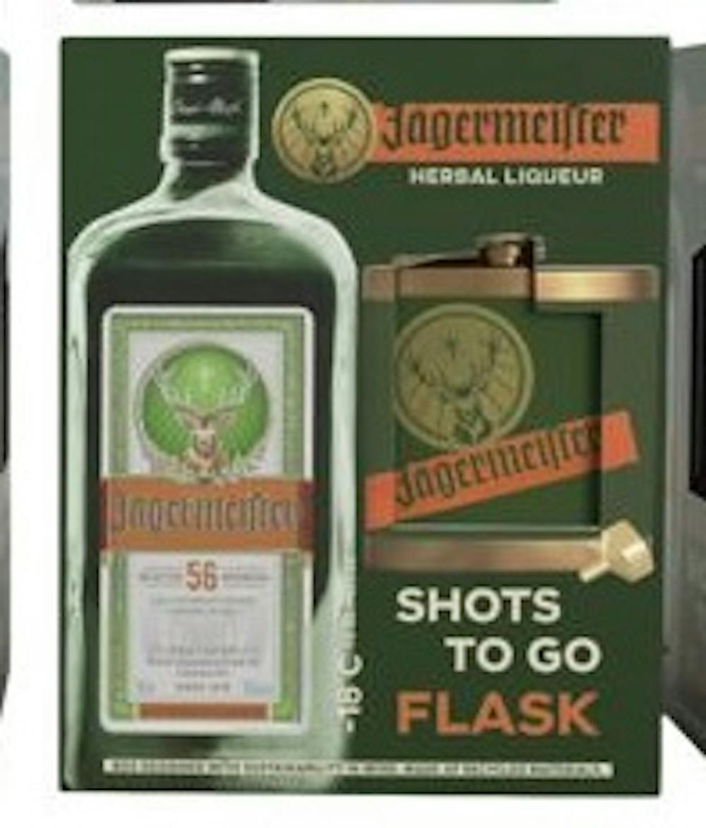Jagermeister Liqueur Gift w/ Flask 750ml :: Aperitifs & Digestifs
