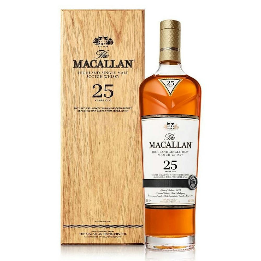 The Macallan 'Sherry Oak' 25yr Single Malt Scotch 750ml :: Single