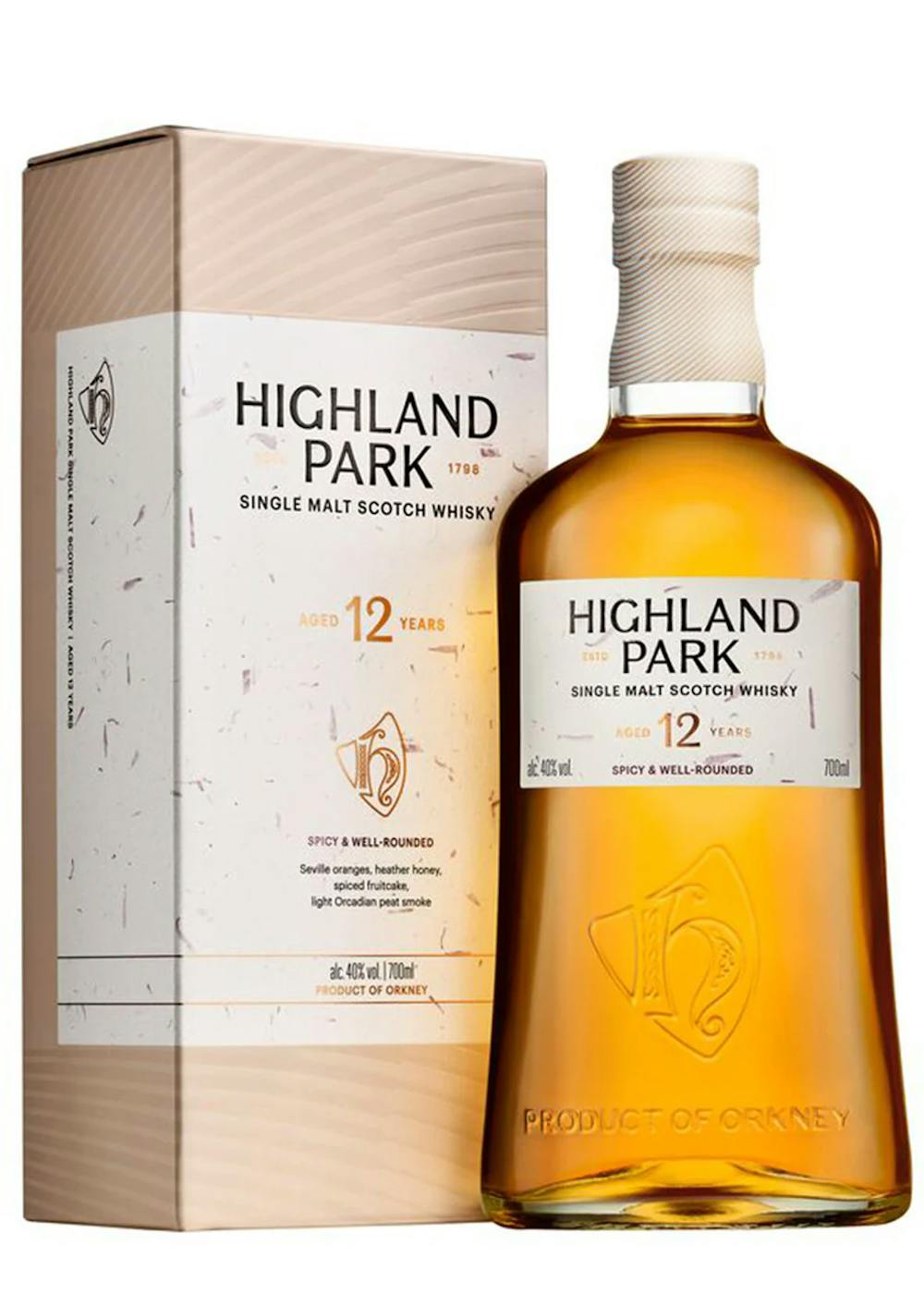 Highland Park 12yr 'Viking Honour' Single Malt 750ml :: Single