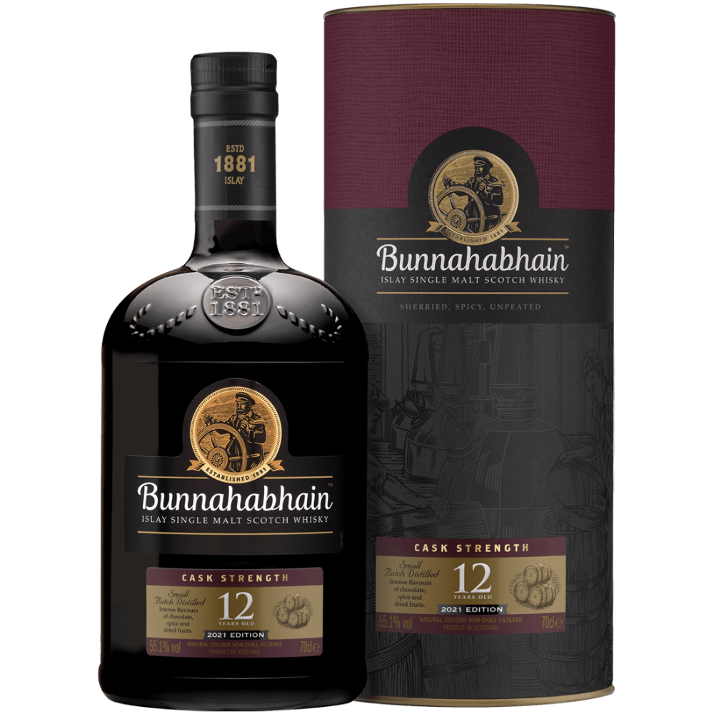 Bunnahabhain 12year 750ml Single Malt 92.6proof :: Single Malt Scotch