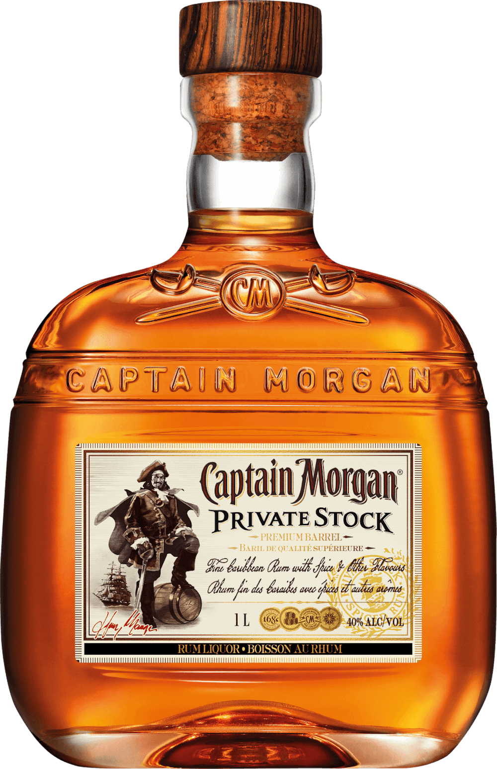 旧ボトル Captain Morgan Private Stock 1Lラム酒 Captain Morgan Private Stock 1.0L :: Rum