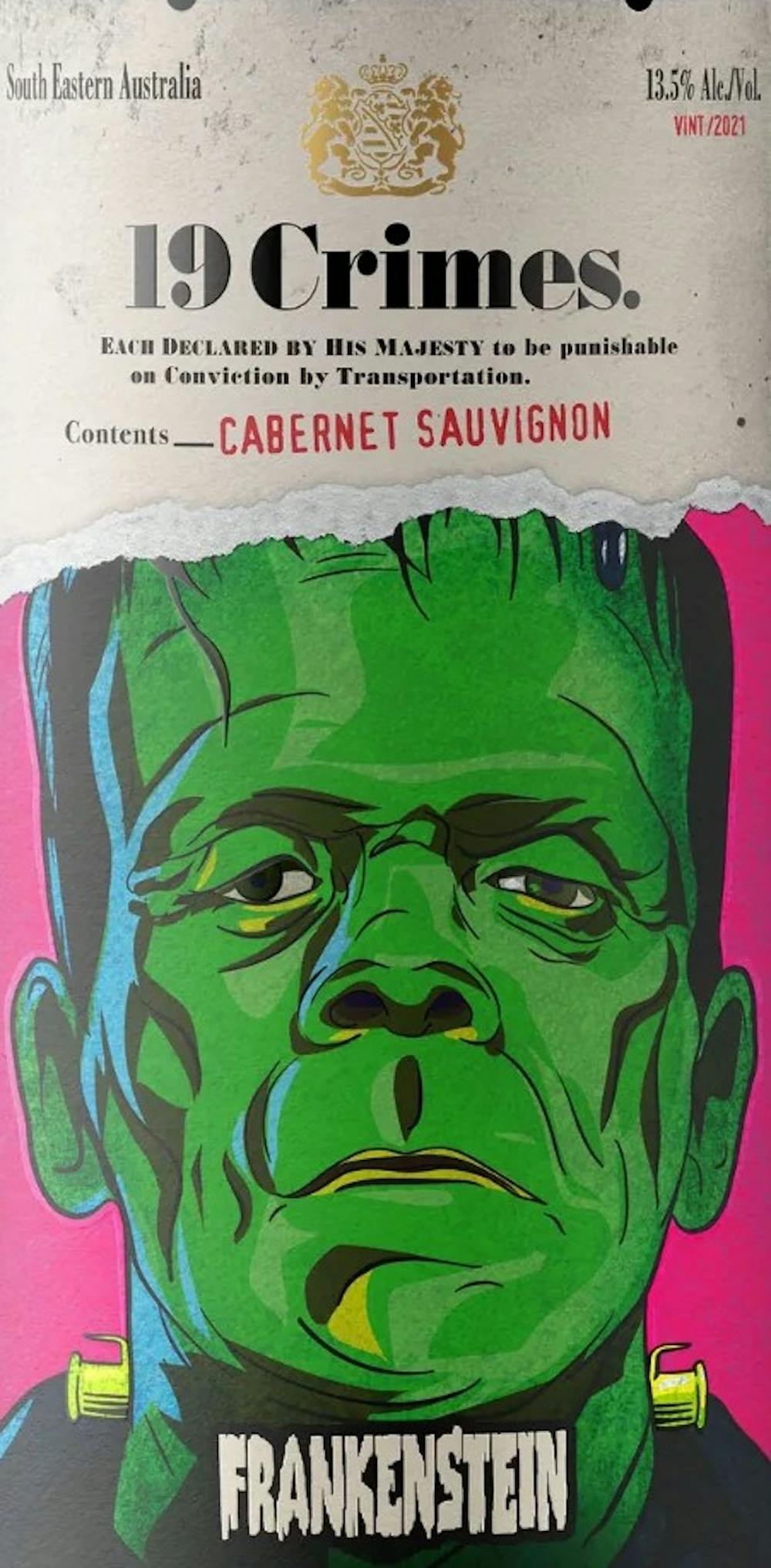 19 Crimes Frankenstein Cabernet Sauvignon :: Cabernet Sauvignon