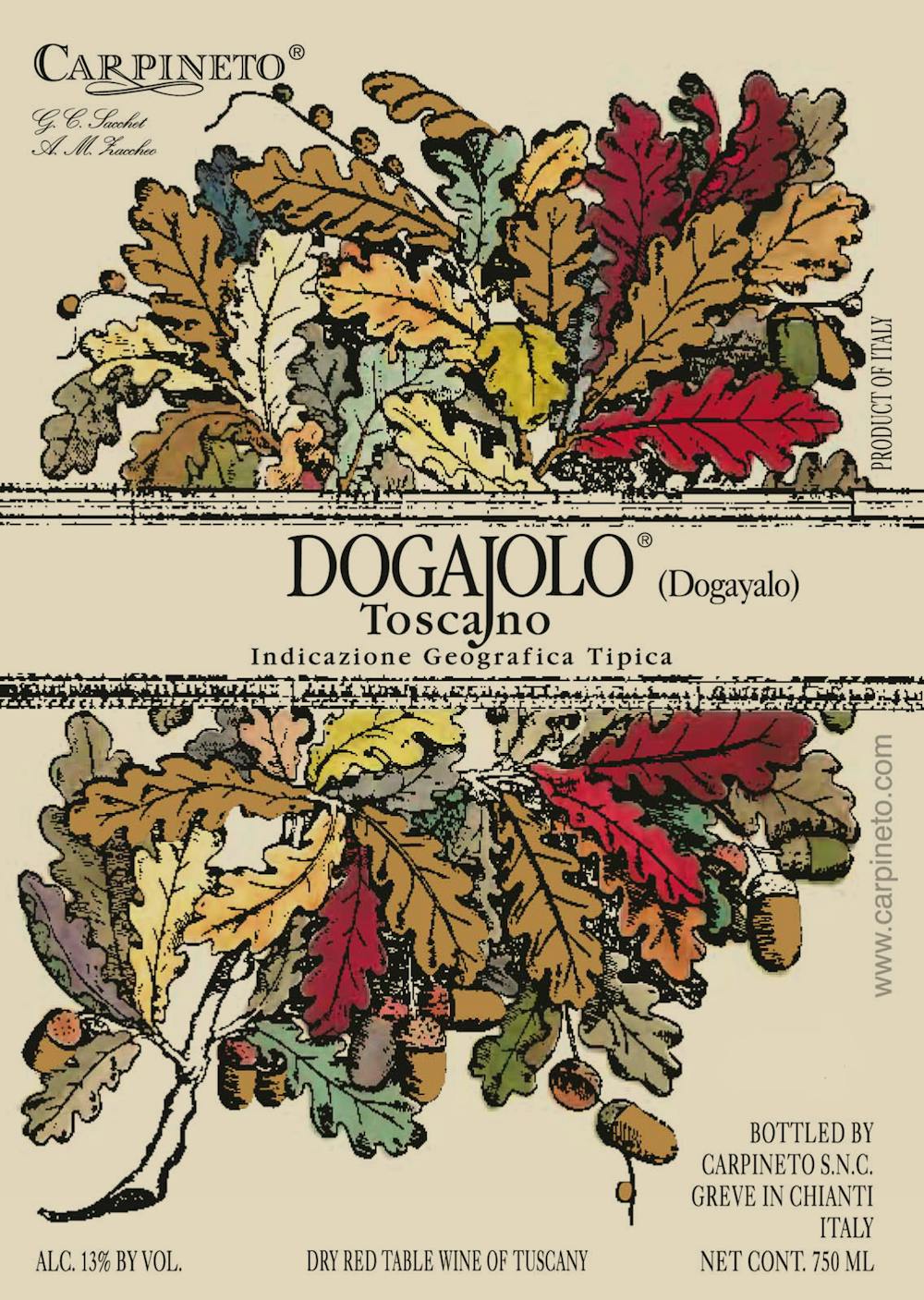 Carpineto 'Dogajolo' Toscano IGT 2021 :: Italian Red