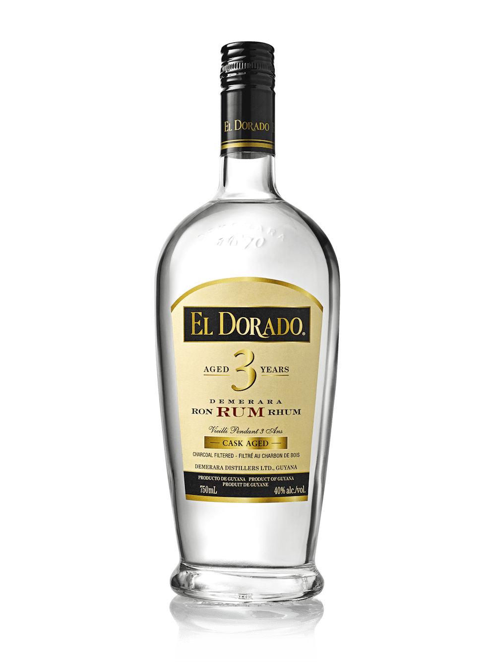 El Dorado Year White Rum 750ml :: Rum