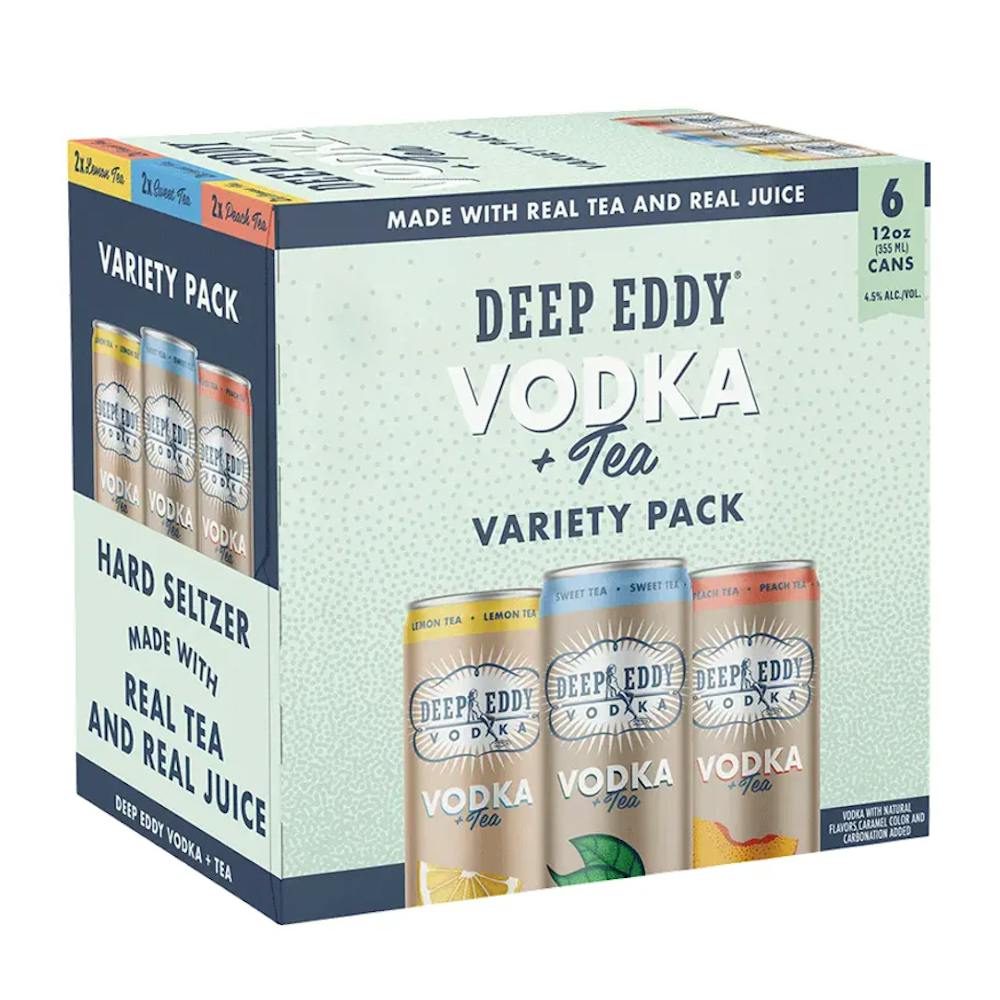 Deep Eddy Vodka and Tea Variety Pack 6-355ml Cans :: Vodka