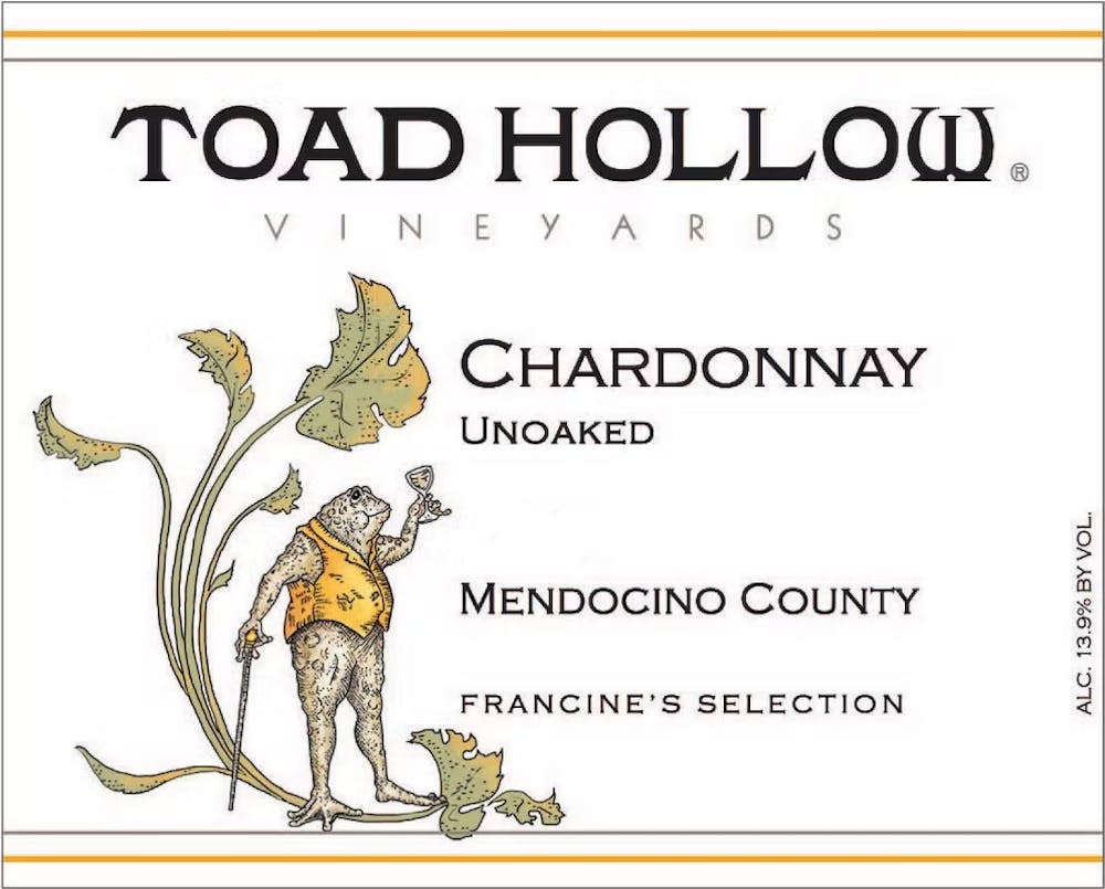 Toad Hollow Unoaked Chardonnay 2022 :: Chardonnay