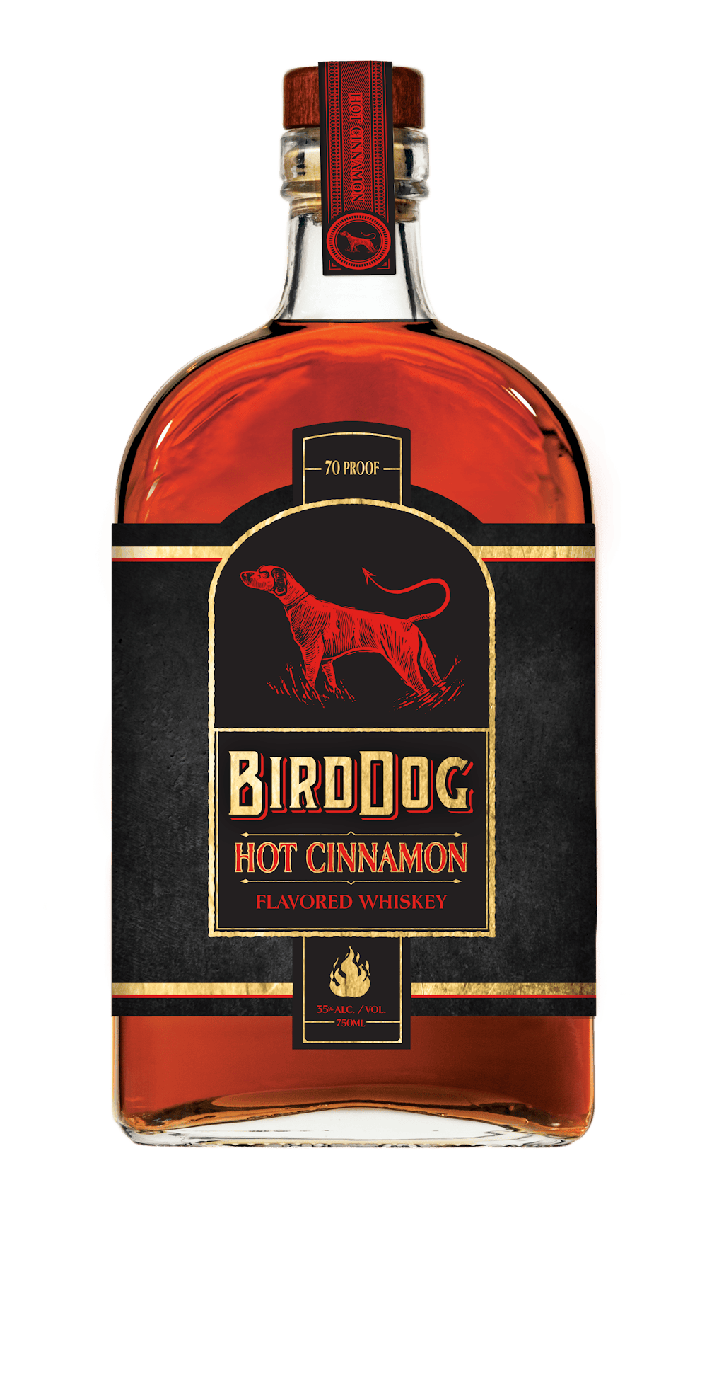 【古酒】bird bottle Bird Dog Hot Cinnamon Whiskey 750ml :: Whiskey