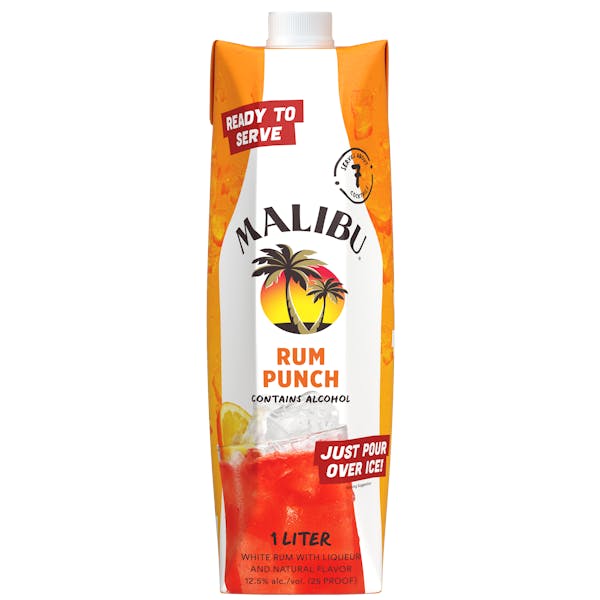 Malibu 'Rum Punch' RTD Cocktail :: Ready to Go Cocktails