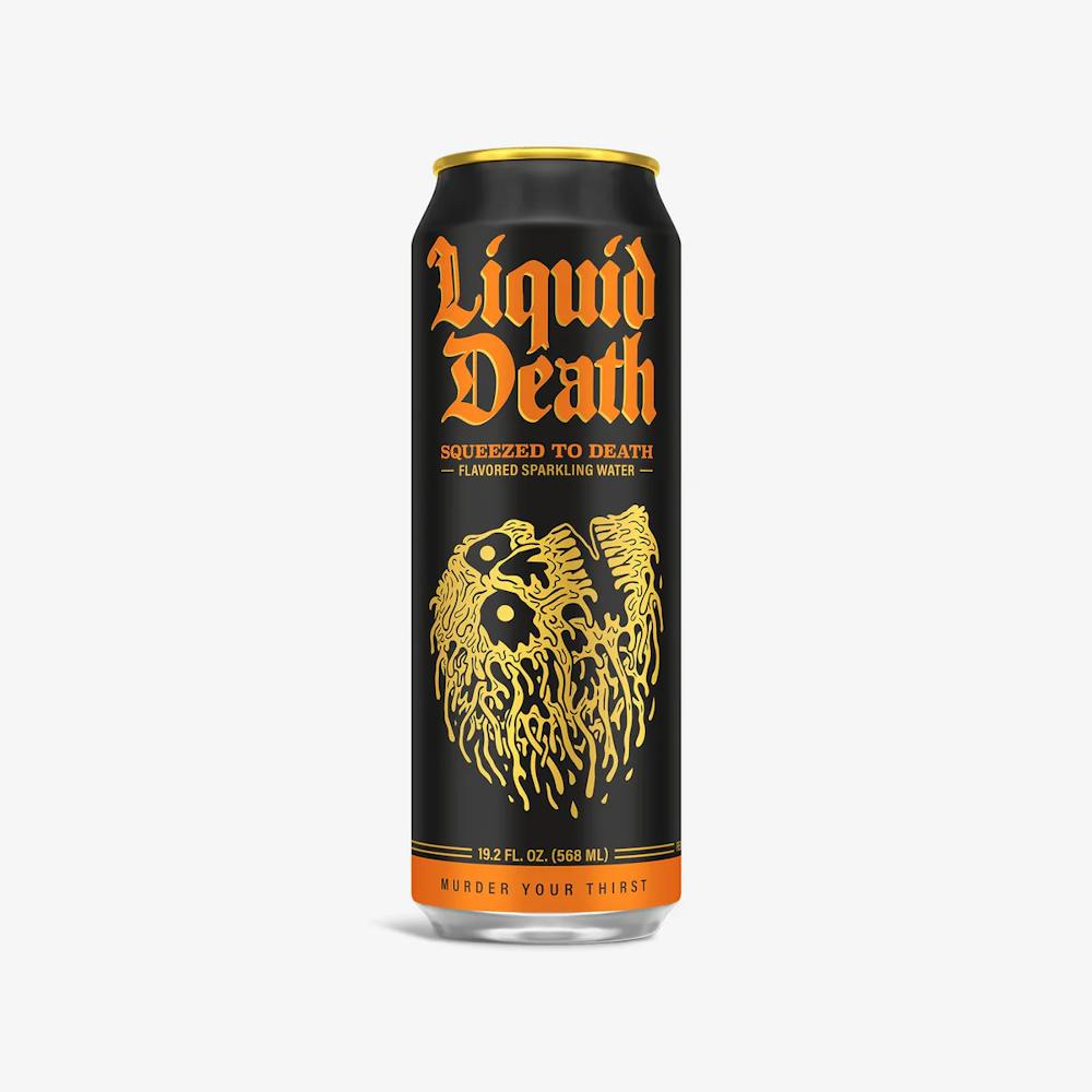 Liquid Death Squeezed to Death Sparkling Water 19.2oz Can :: Water