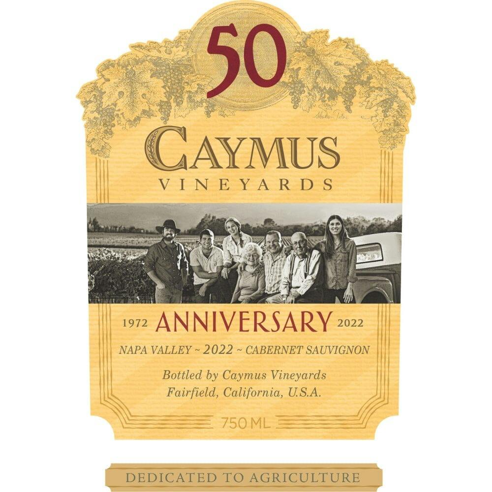 Caymus 50th Anniversary Cabernet Sauvignon 2022 :: Cabernet Sauvignon