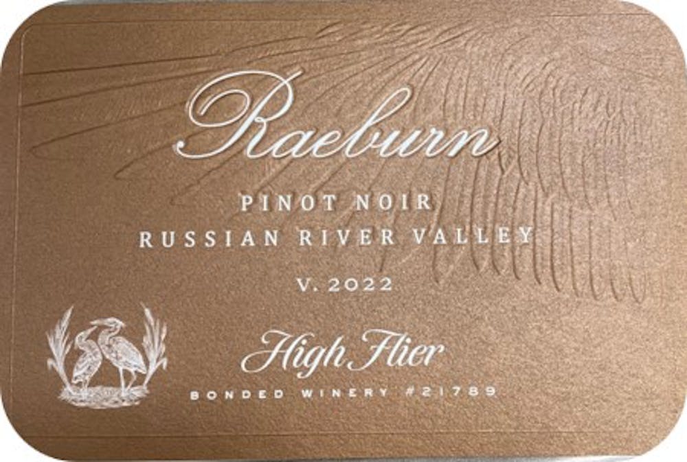 Raeburn Winery High Flier Pinot Noir 2022 :: Pinot Noir