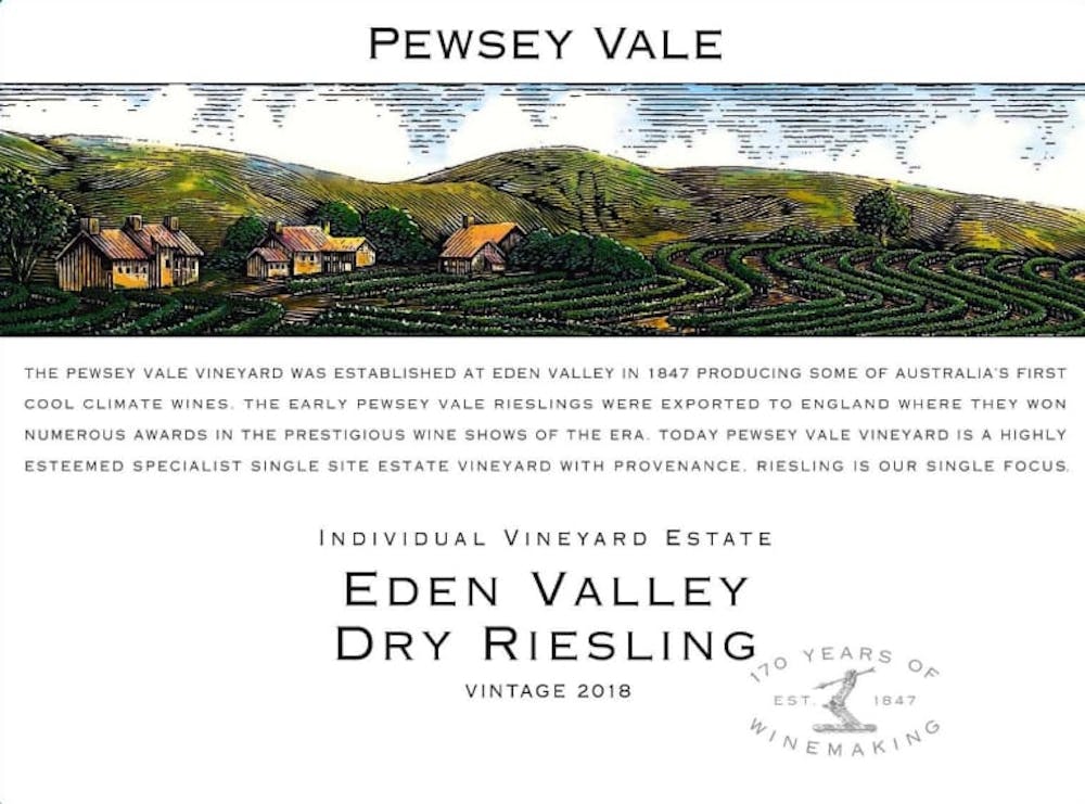 Pewsey Vale Dry Riesling 2023 :: Riesling