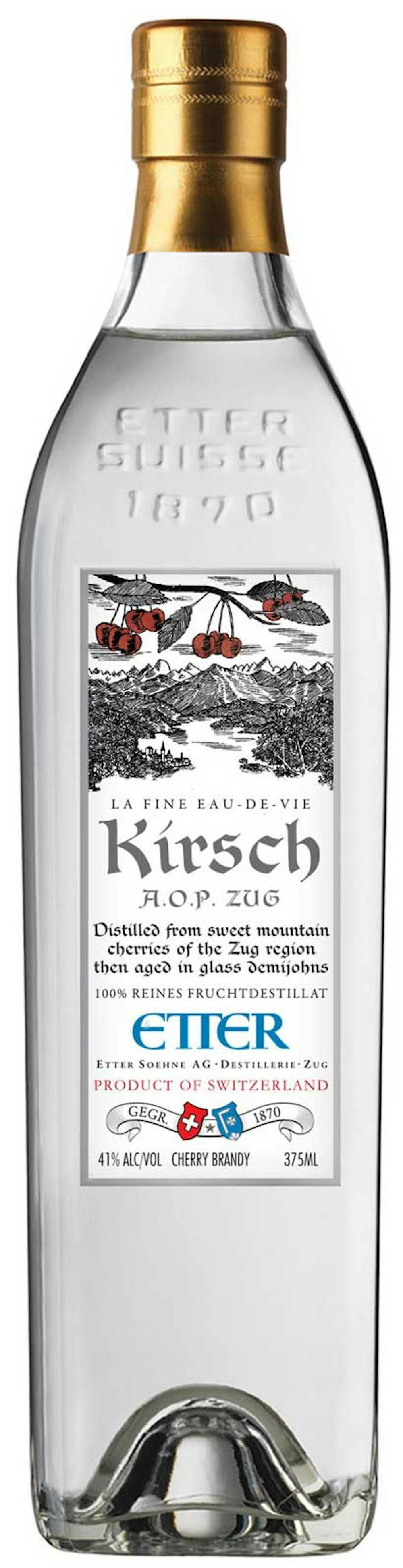 ETTER Zuger Kirsch 700ml 41% Original Zuger Kirsch Vieux et
