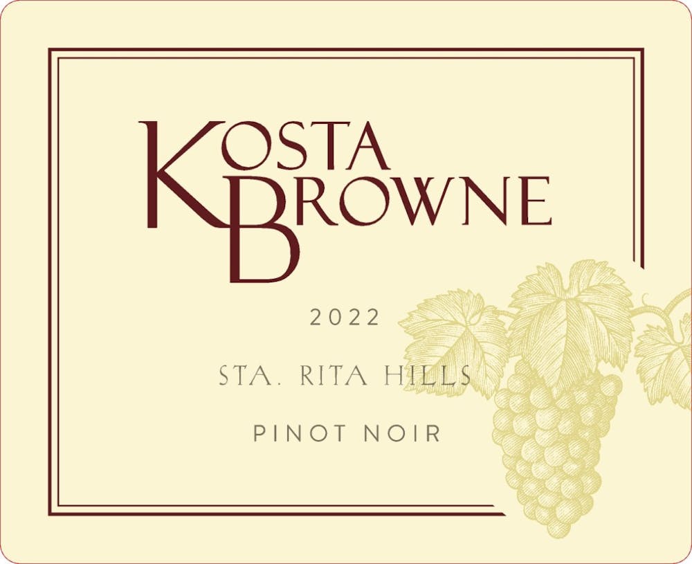 Kosta Browne 'St Rita Hills' Pinot Noir 2022 :: Pinot Noir