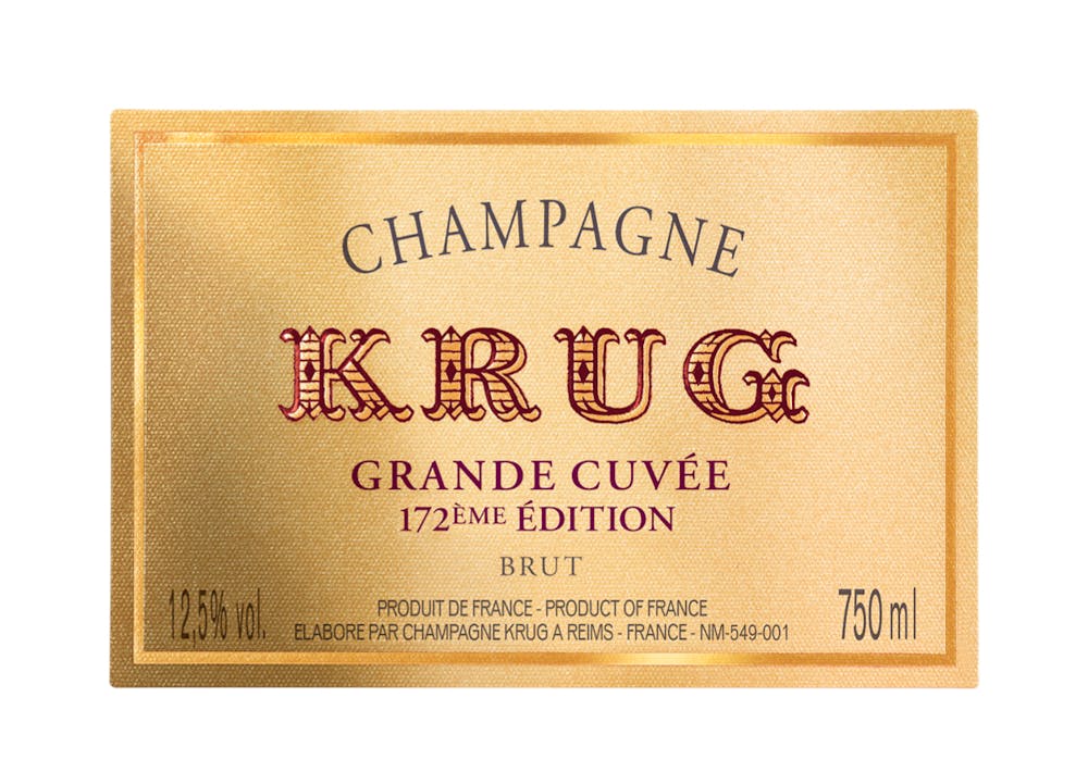 Krug Grande Cuvee NV Brut 172nd Edition with Gift Box :: Bubbly Dry