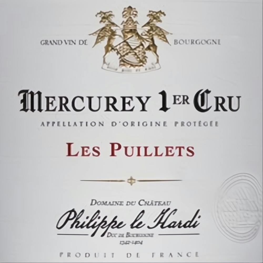 Philippe Le Hardi Mercurey 1er Cru Les Puillets 2022 :: Burgundy Red