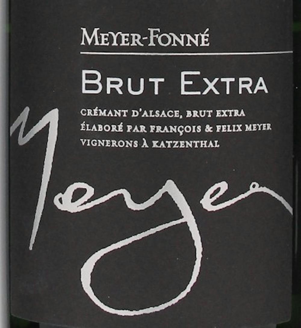 Meyer-Fonne Crement d'Alsace Brut Extra NV :: Bubbly Dry