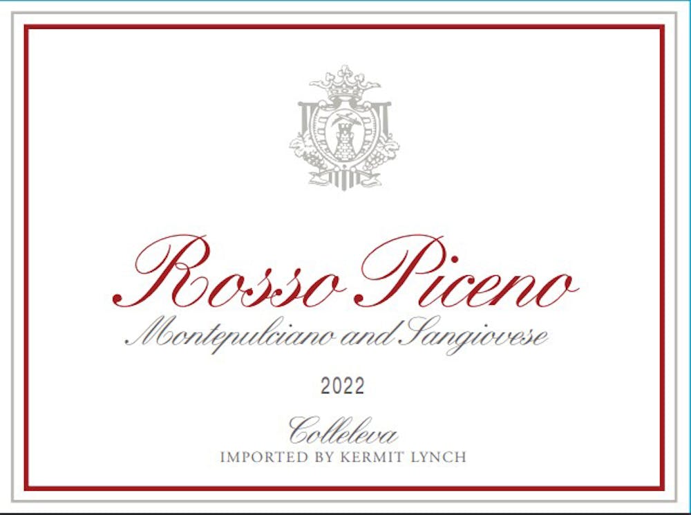Colleleva Rosso Piceno 2023 :: Italian Red