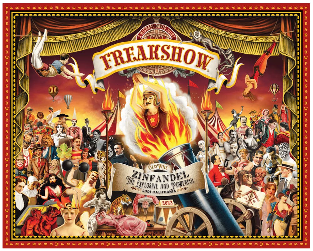 Michael and David Winery 'Freakshow' Zinfandel 2022 :: Zinfandel
