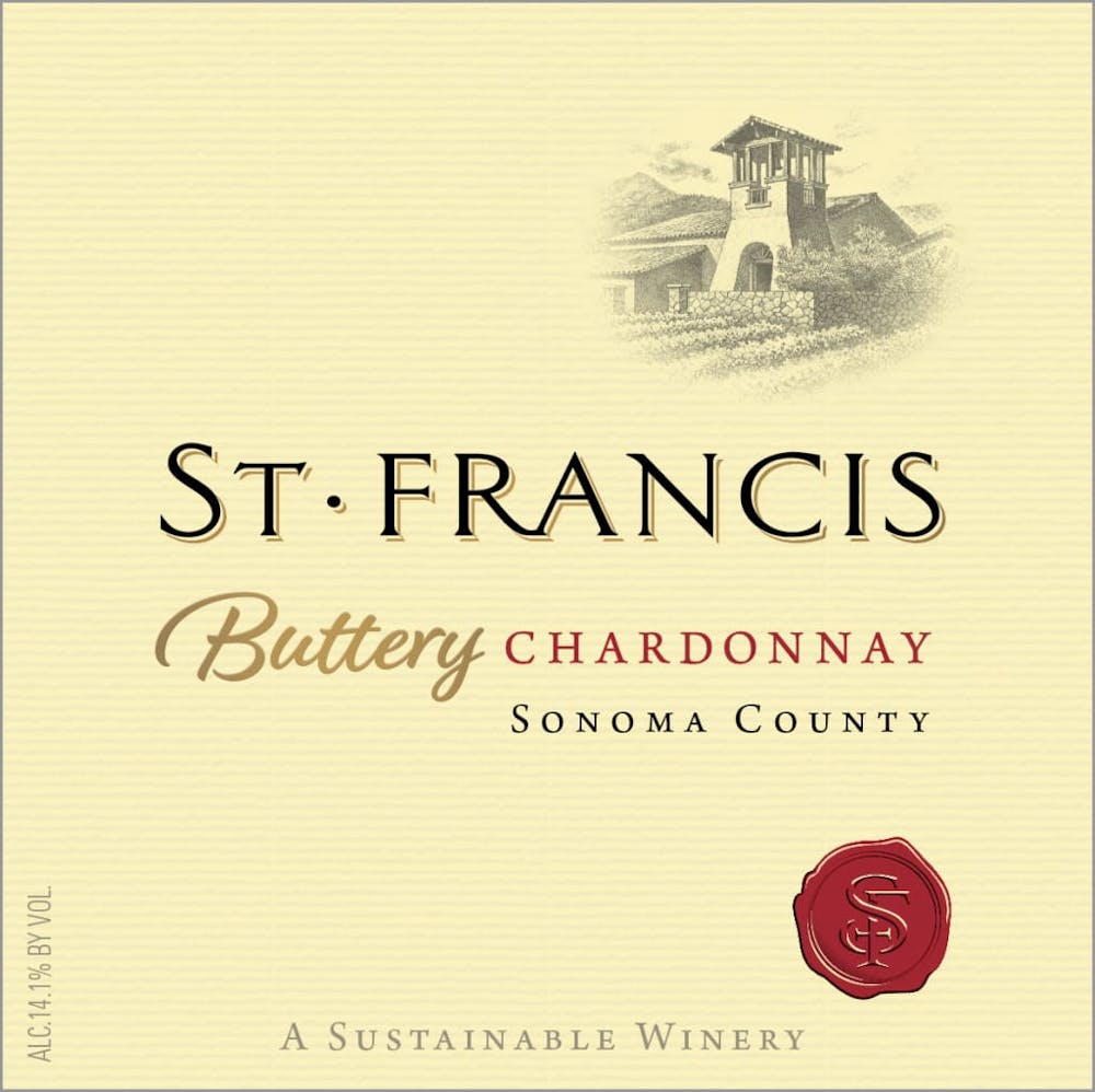 St Francis 'Buttery' Chardonnay 2023 :: Chardonnay