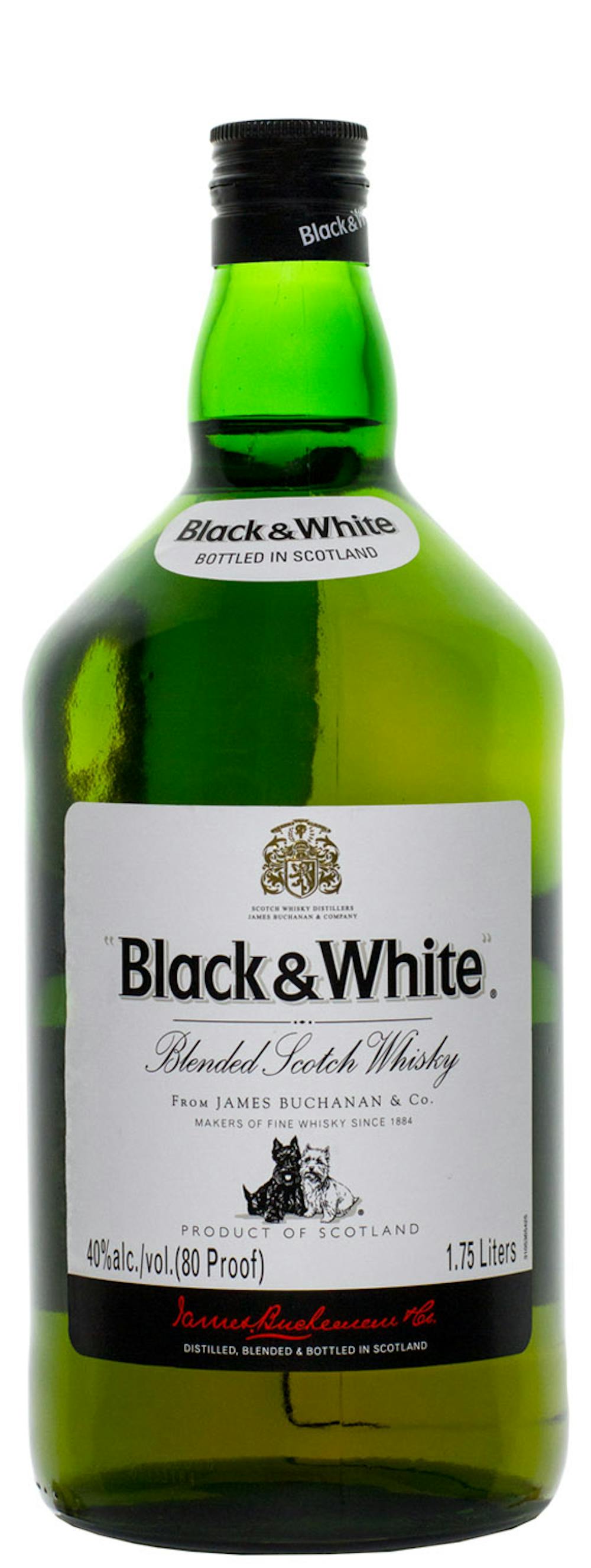 Black & White 80prf 1.75L Blended Scotch Whisky :: Blended Scotch