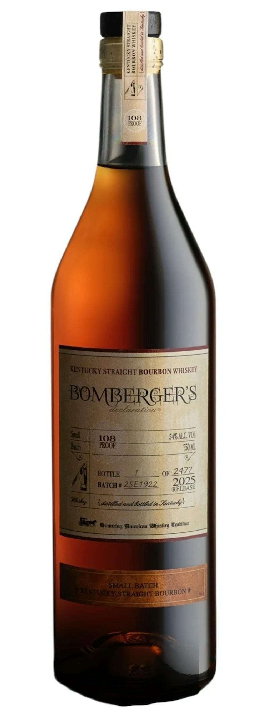 Bombergers Declaration Whiskey 2025 750ml :: Bourbon