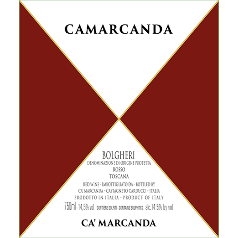 Angelo Gaja Ca'Marcanda 'Camarcanda' Rosso 2021 :: Italian Red