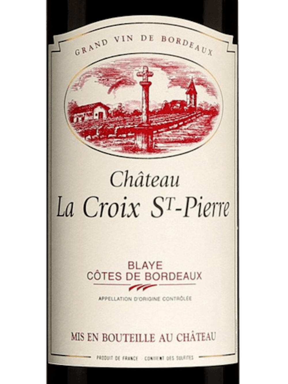 Chateau La Croix St-Pierre Blaye Cotes de Bordeaux 2022