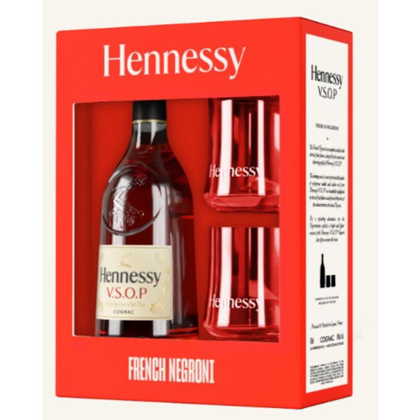 Hennessy VSOP Cognac 750ml with 2 Glasses Gift Set :: Cognac Hennessy VSOP Cognac 750ml with 2 Glasses Gift Set :: Cognac