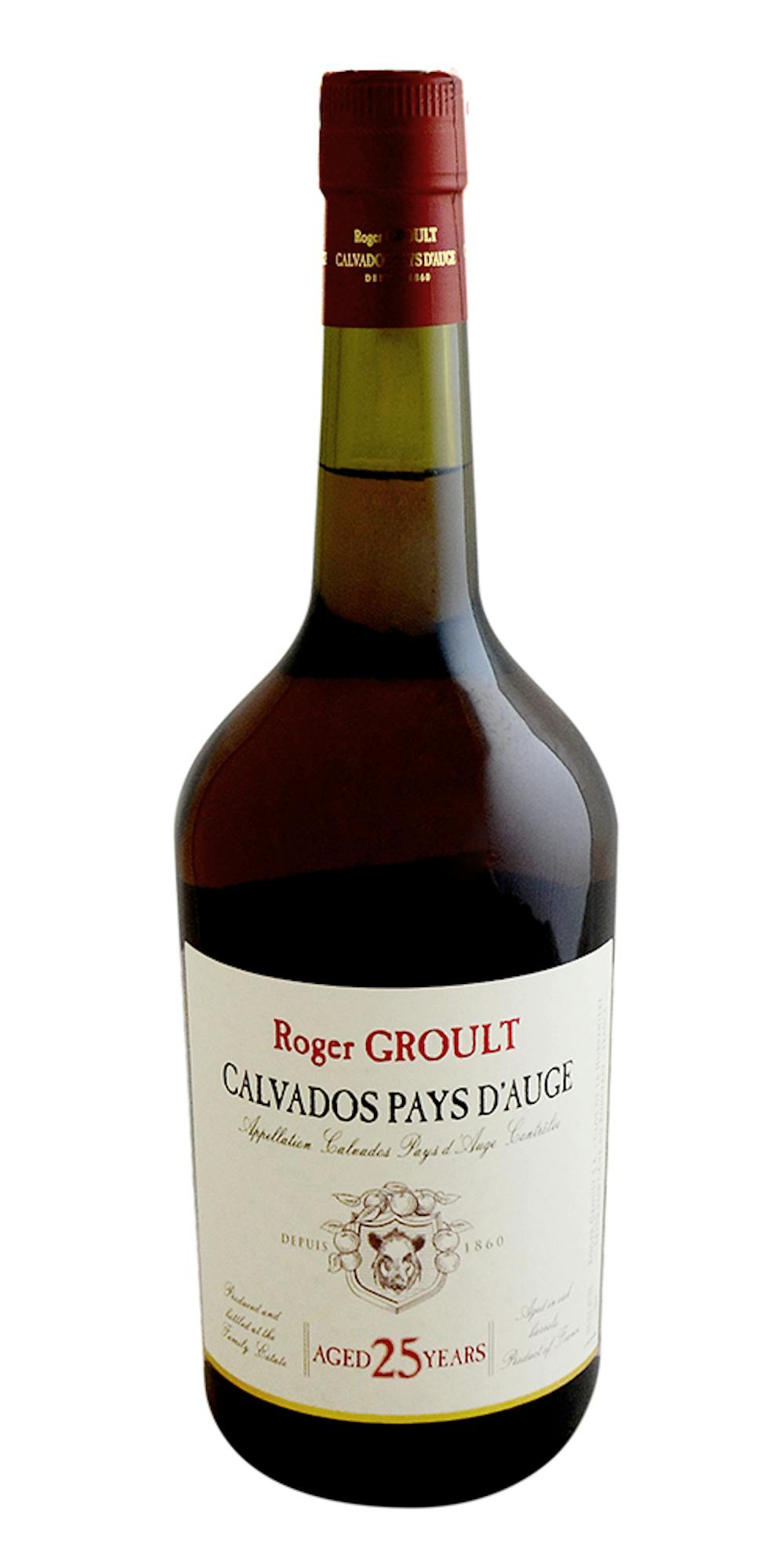 Roger Groult Calvados Pays d'Auge 25year :: Brandy & Grappa