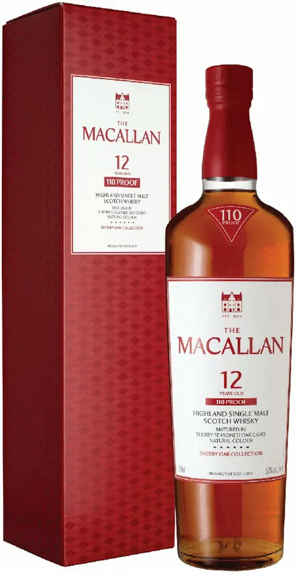 The Macallan 110proof Sherry Oak Single Malt 12year :: Single Malt