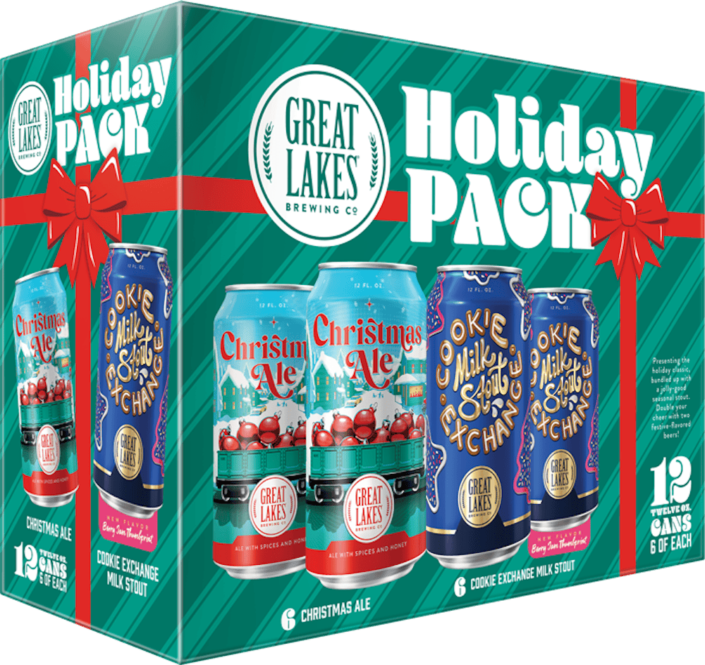 【SHEGAIA】Christmas Limited Edition 水分セット Great Lakes Brewing Co. Holiday Pack 12-12oz Cans :: Other