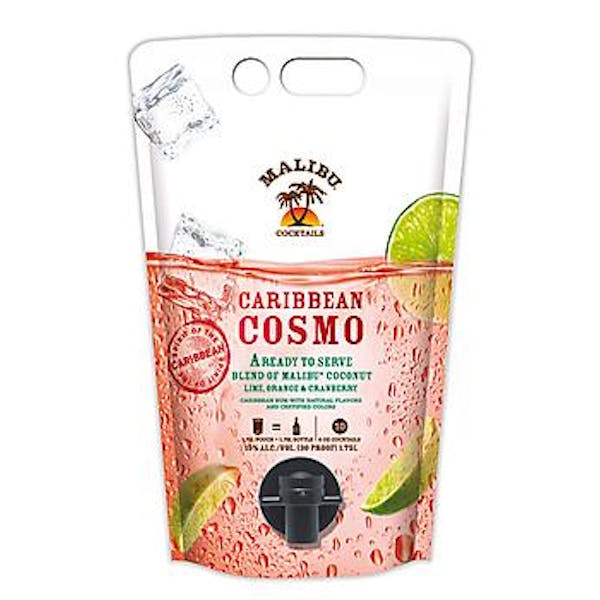 Malibu Coconut Rum Malibu Pre Mixed Drink Pouches Malibu Daiquiri